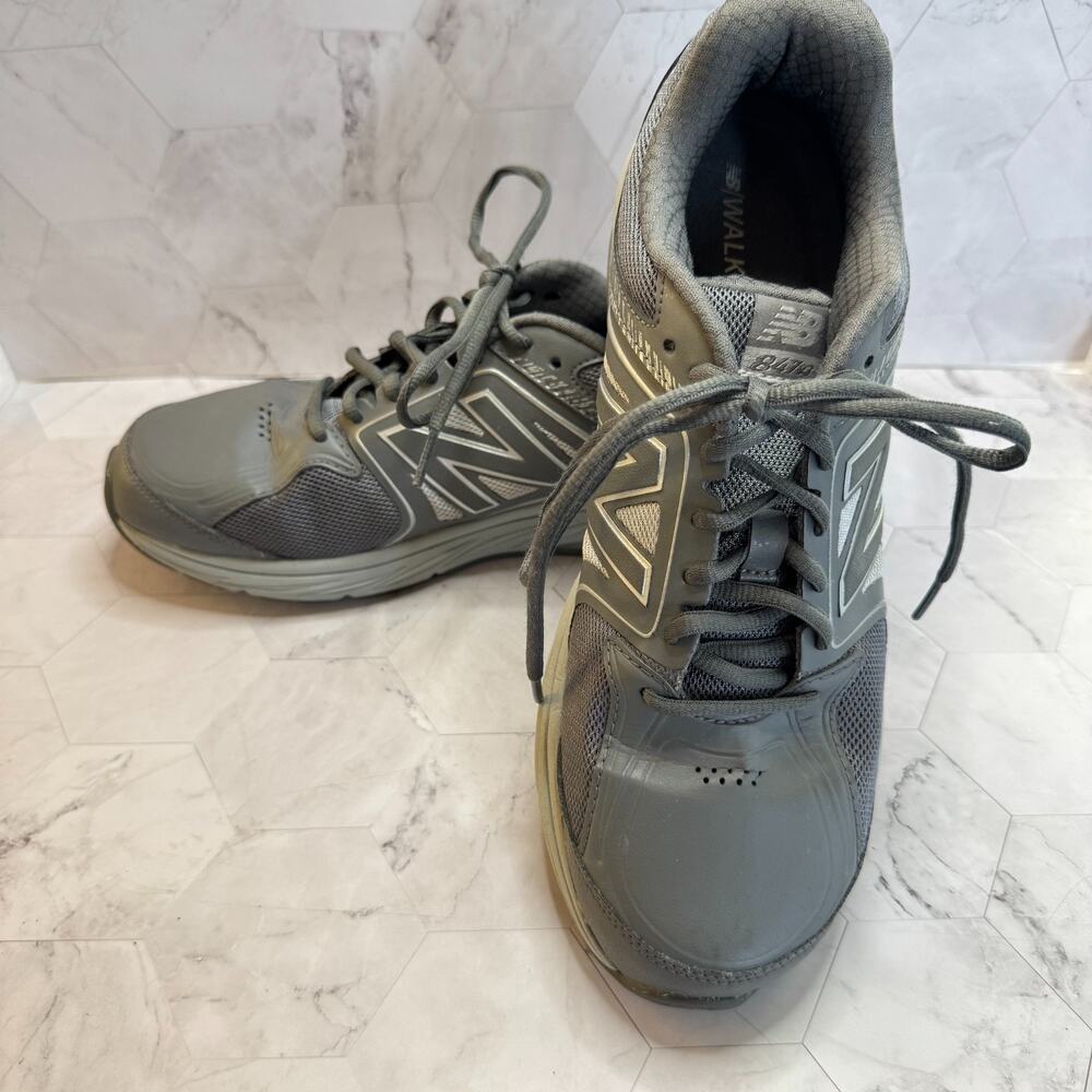New Balance 847 v3 Womens Walking Shoes Grey Silver Size 10.5 Made in USA in EUC